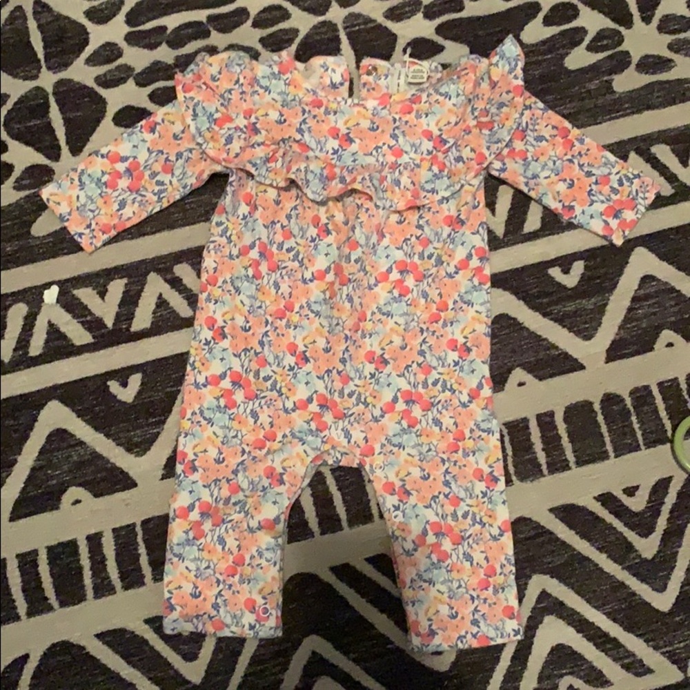 Baby girl floral one piece